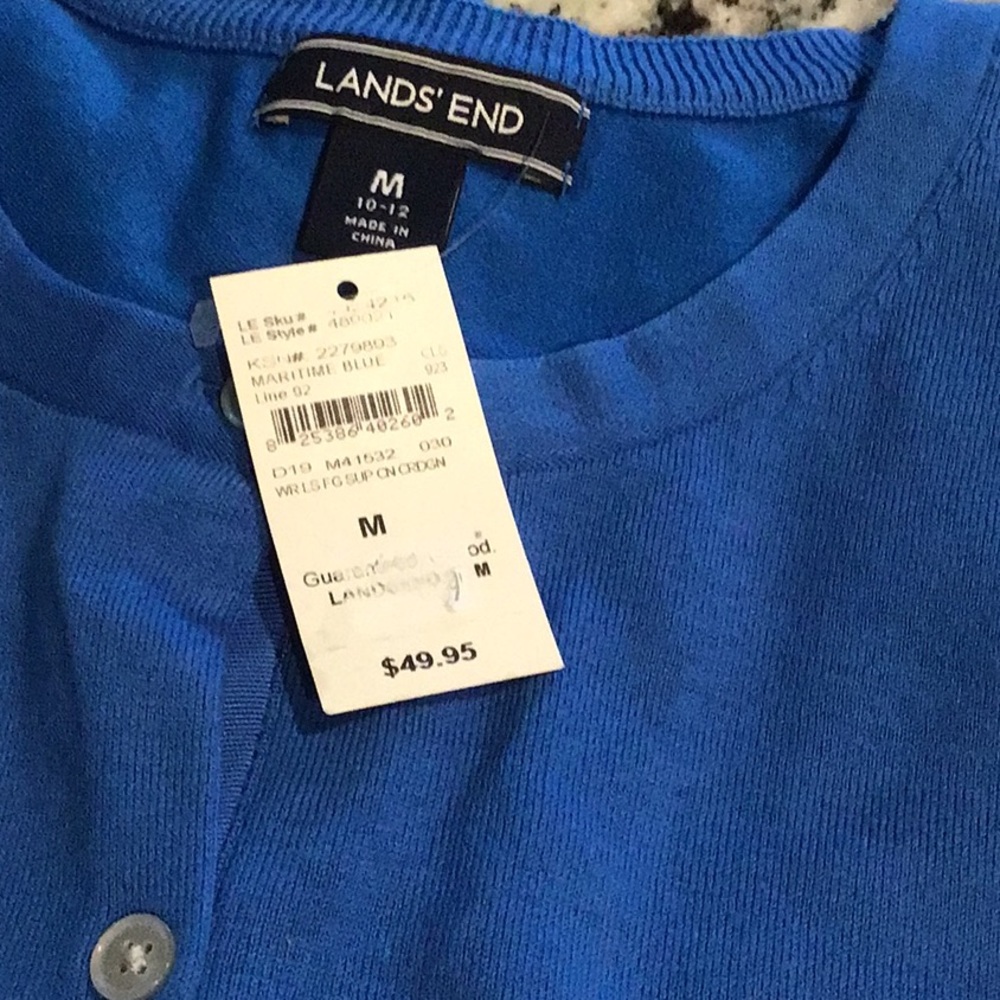 Lands End long sleeved sweater